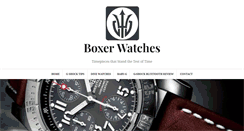 Desktop Screenshot of boxerwatches.com